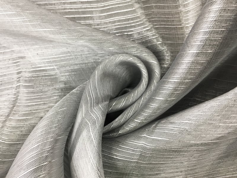 Metallic Coated Polyester Crystal Organza | B&J Fabrics